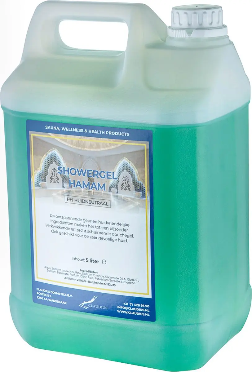 Splashbox Cosmetics Hamam Douchegel 5L