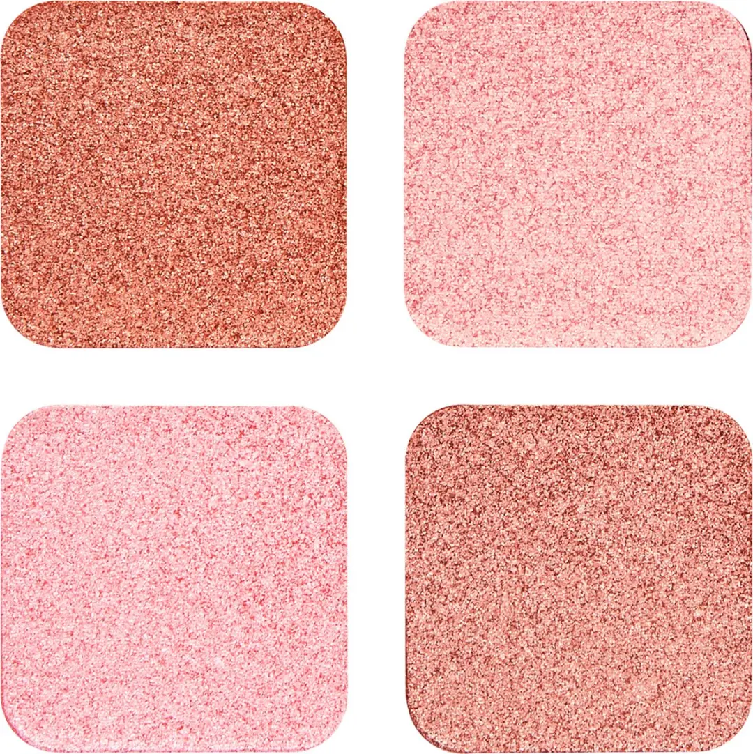 Makeup Revolution x DC Dangerous Love Highlighter Quad - 4 Stuks