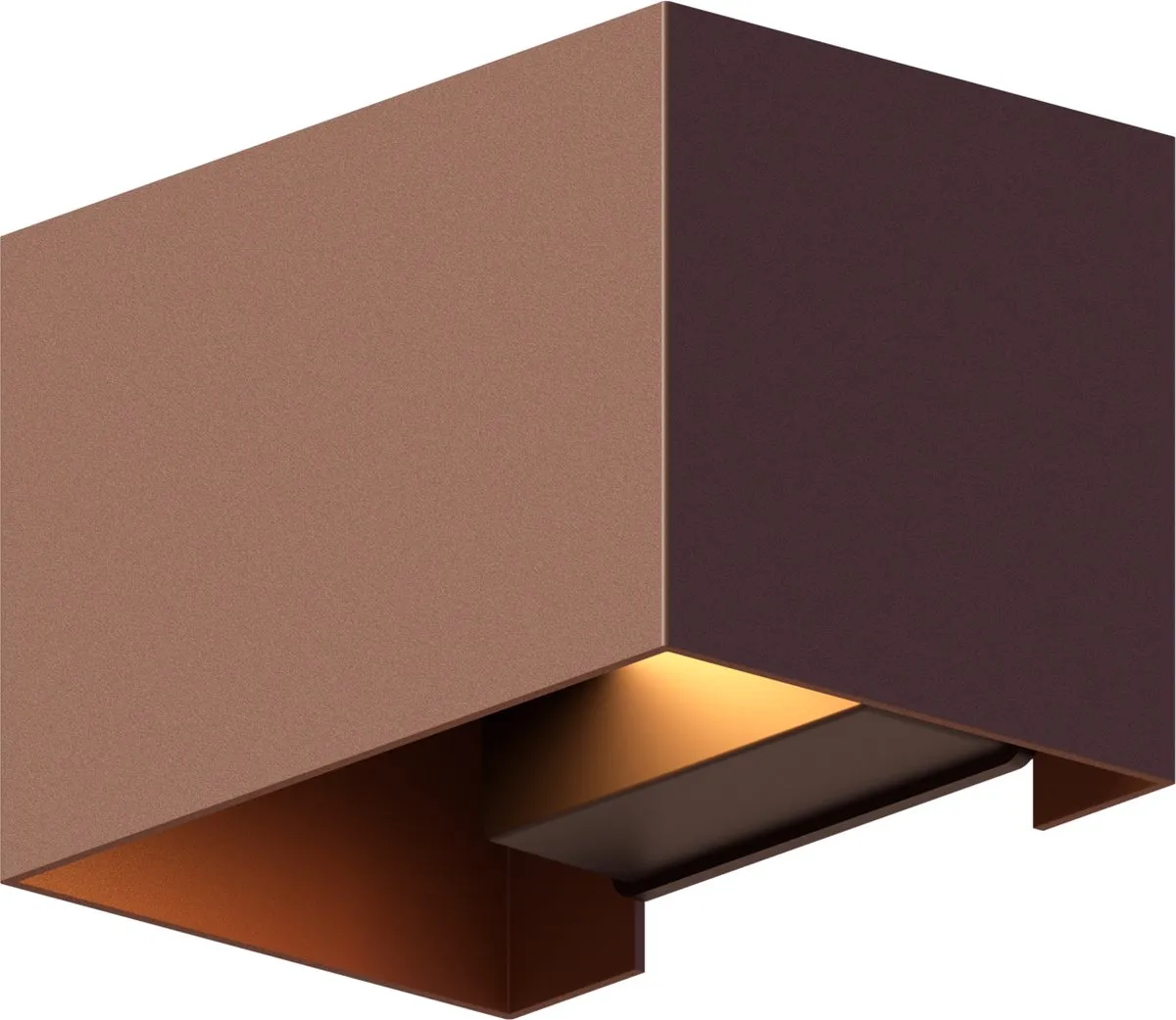 Calex LED Wandlamp Venice 7W Warm Wit - Roestkleur