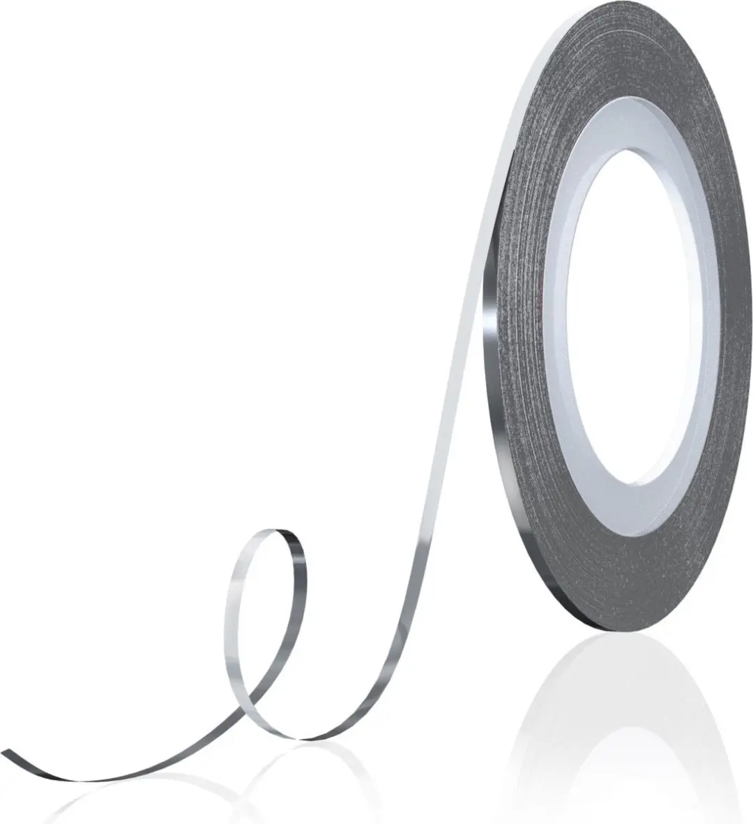 Korneliya Striping Tape Zilver 3mm
