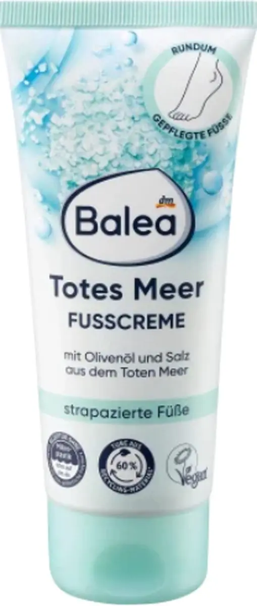 Balea Voetcrème Dode Zee Mineralen 100ml