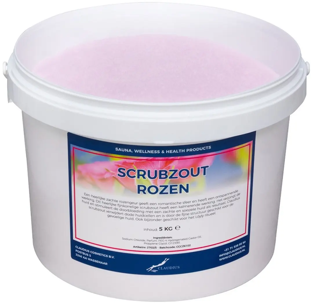 Splashbox Cosmetics Scrubzout Rozen 5kg