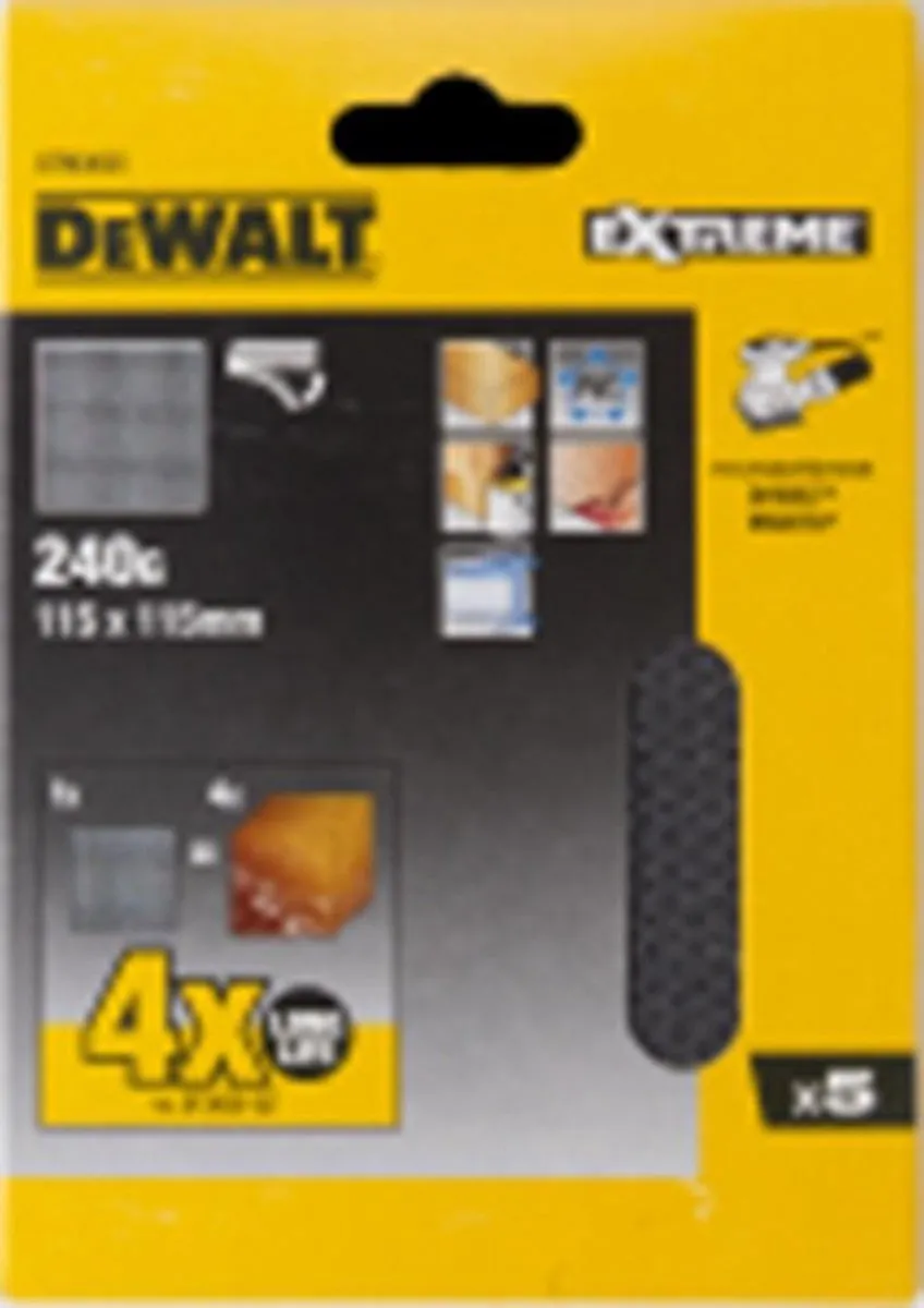 DeWalt Mesh Schuurgaas 115x115mm K240