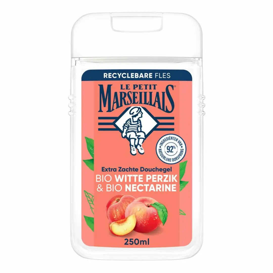 Le Petit Marseillais Douchegel Bio Perzik & Nectarine 250ml