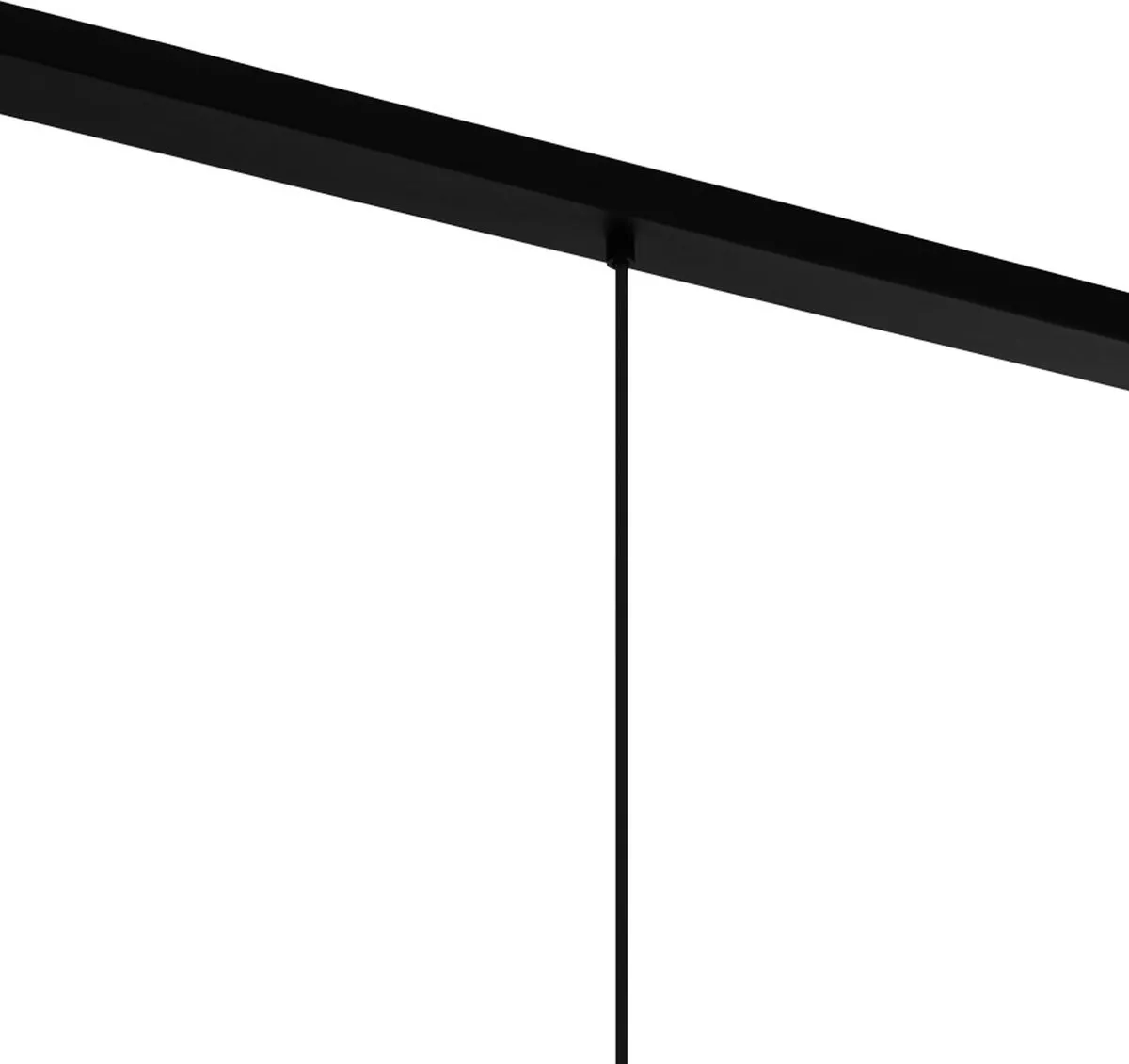 Eglo Curasao Hanglamp E27 - 3 Lichthoorns - 99,5 cm - Zwart/Goud