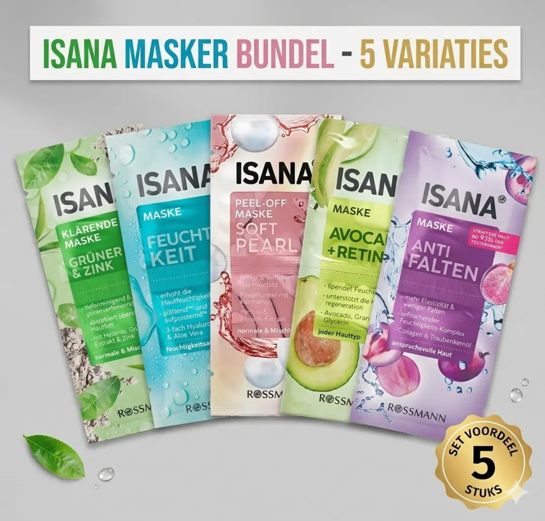 Isana Gezichtsmasker Bundel