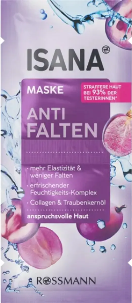 Isana Gezichtsmasker Bundel - 5 Stuks (Retinol/Hyaluron/Klei) - 80ml