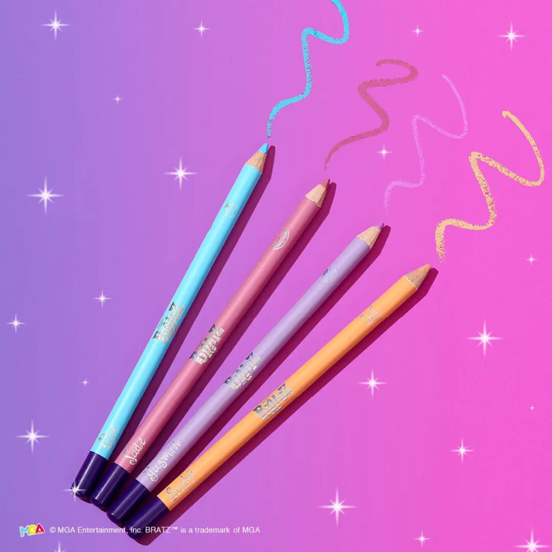 Makeup Revolution x Bratz Kohl Liner Set - 4 Stuks - Pastel Kleuren