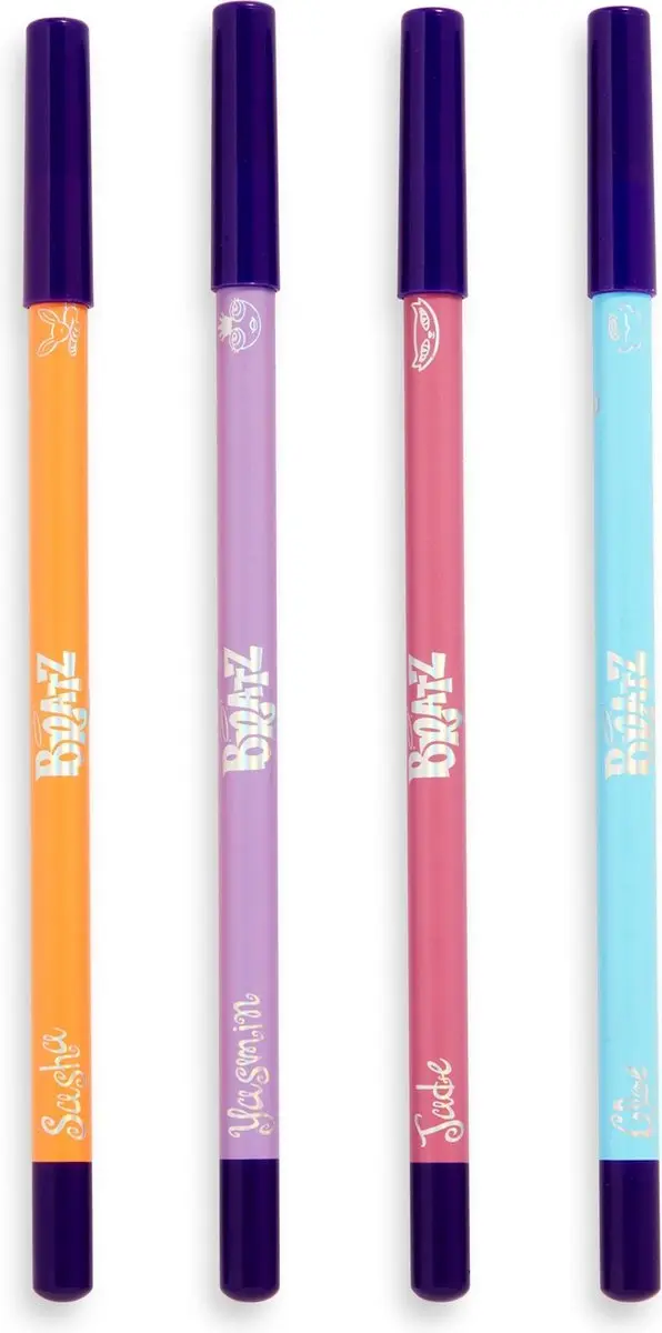 Makeup Revolution x Bratz Kohl Liner Set - 4 Stuks - Pastel Kleuren