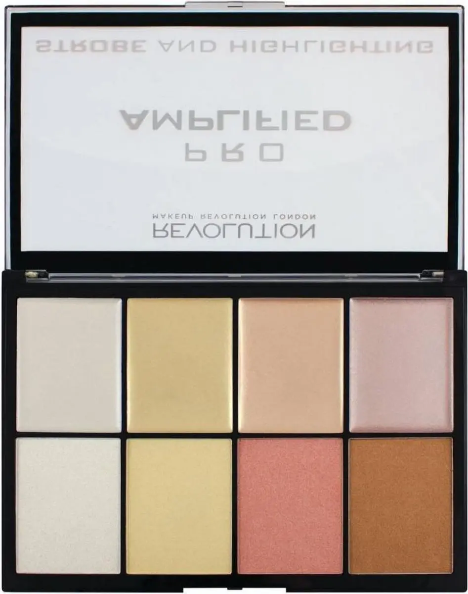 Makeup Revolution Amplified Strobe & Highlighting Set - 3 Stuks