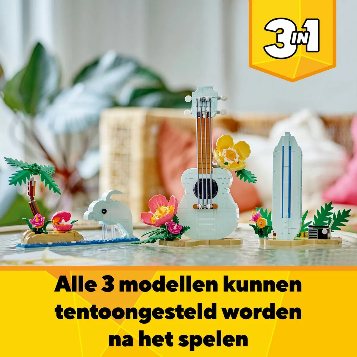 LEGO Creator 3in1 Tropische Ukelele 31156 - Meerkleurig - afbeelding 6 van 6