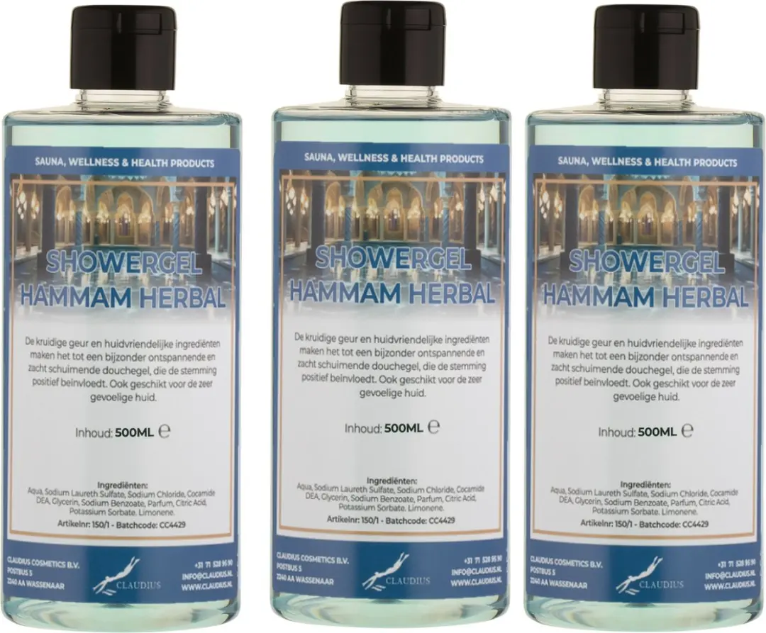 Splashbox Cosmetics Hammam Herbal Douchegel 500ml