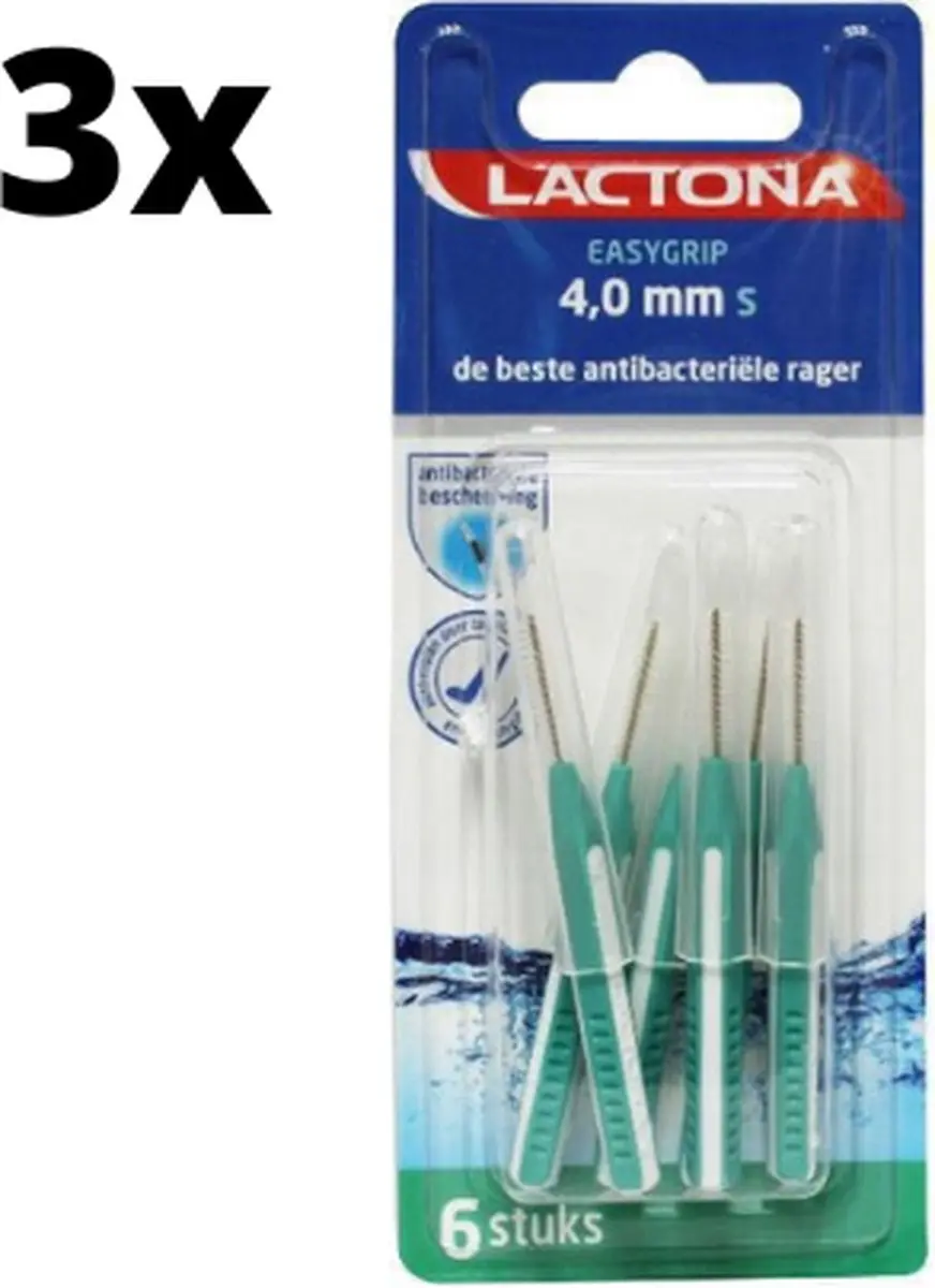 Lactona Ragers EasyGrip Recht 4mm Groen