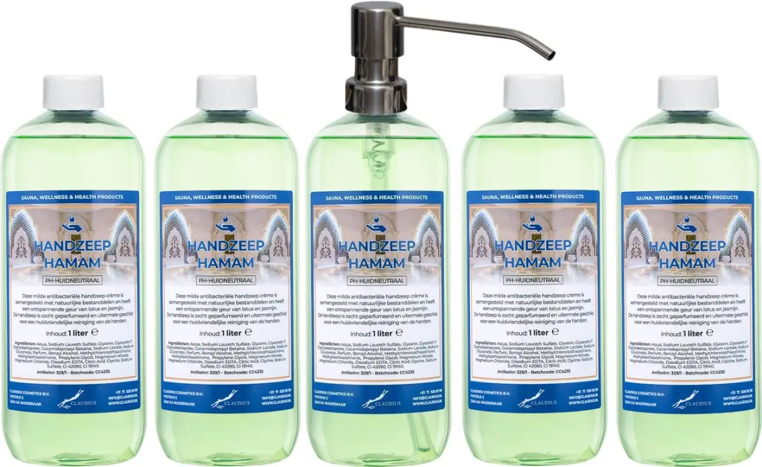 Splashbox Cosmetics Handzeep Hamam 1L