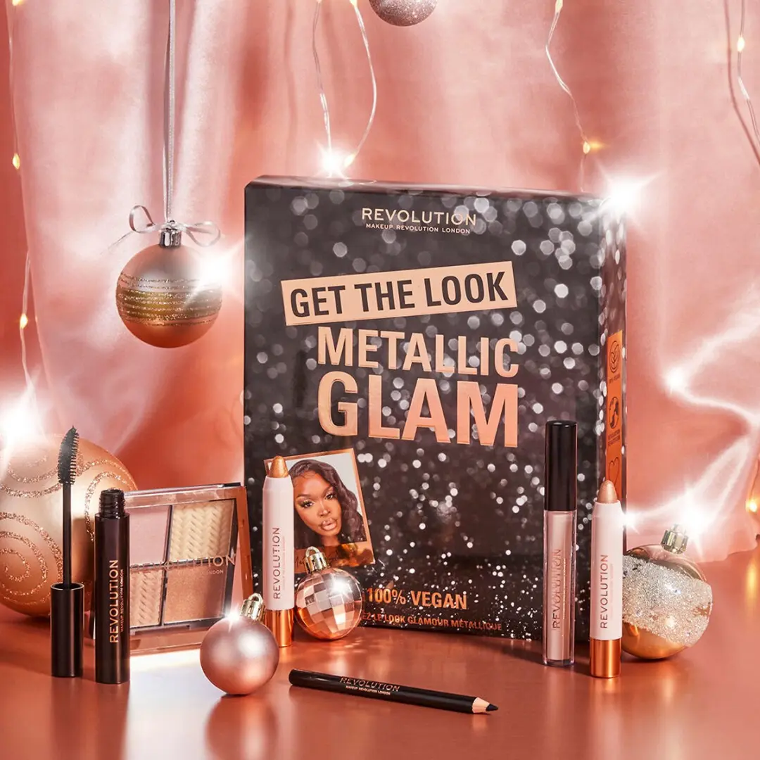 Makeup Revolution Get The Look Metallic Glam - 5 Stuks
