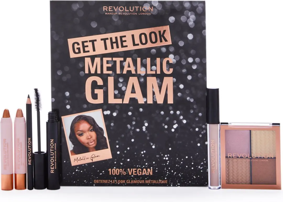 Makeup Revolution Get The Look Metallic Glam