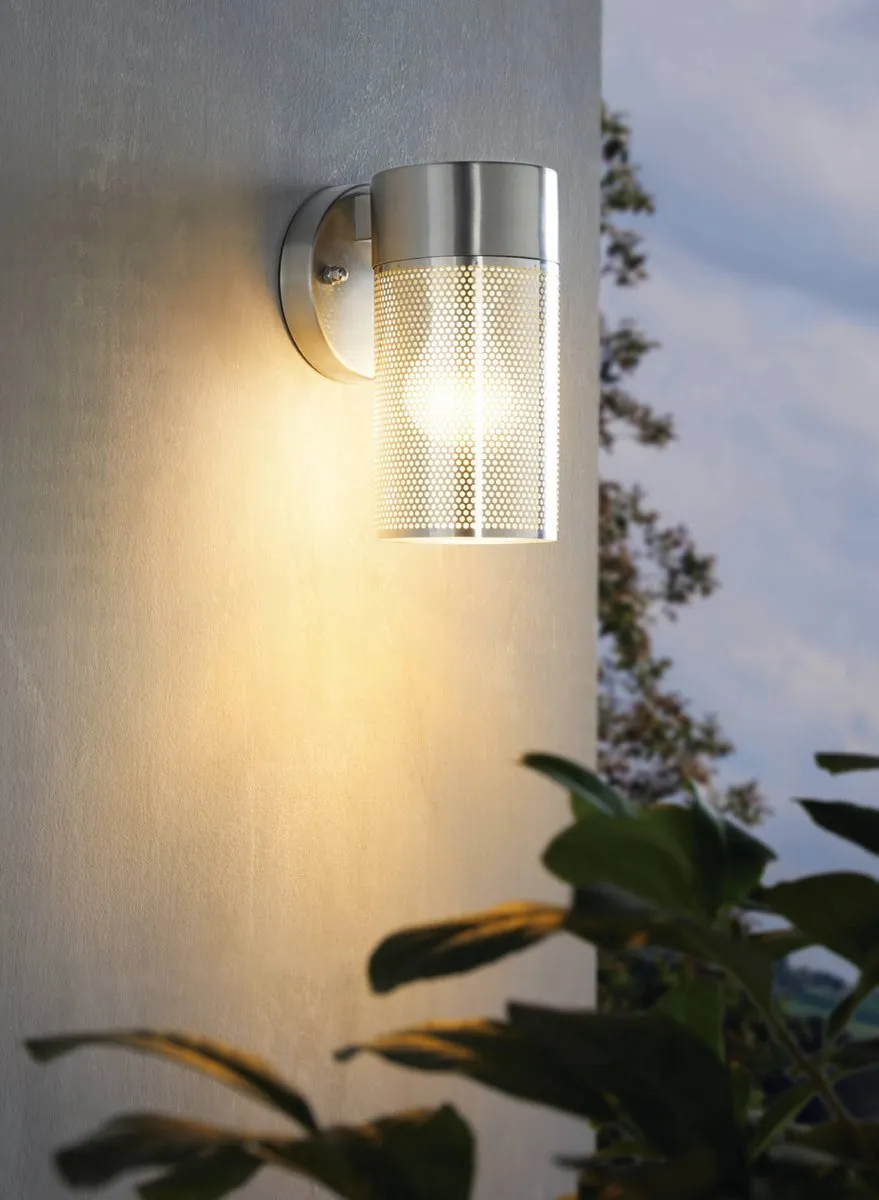 Eglo Fantecolo Wandlamp E27 RVS - 10cm
