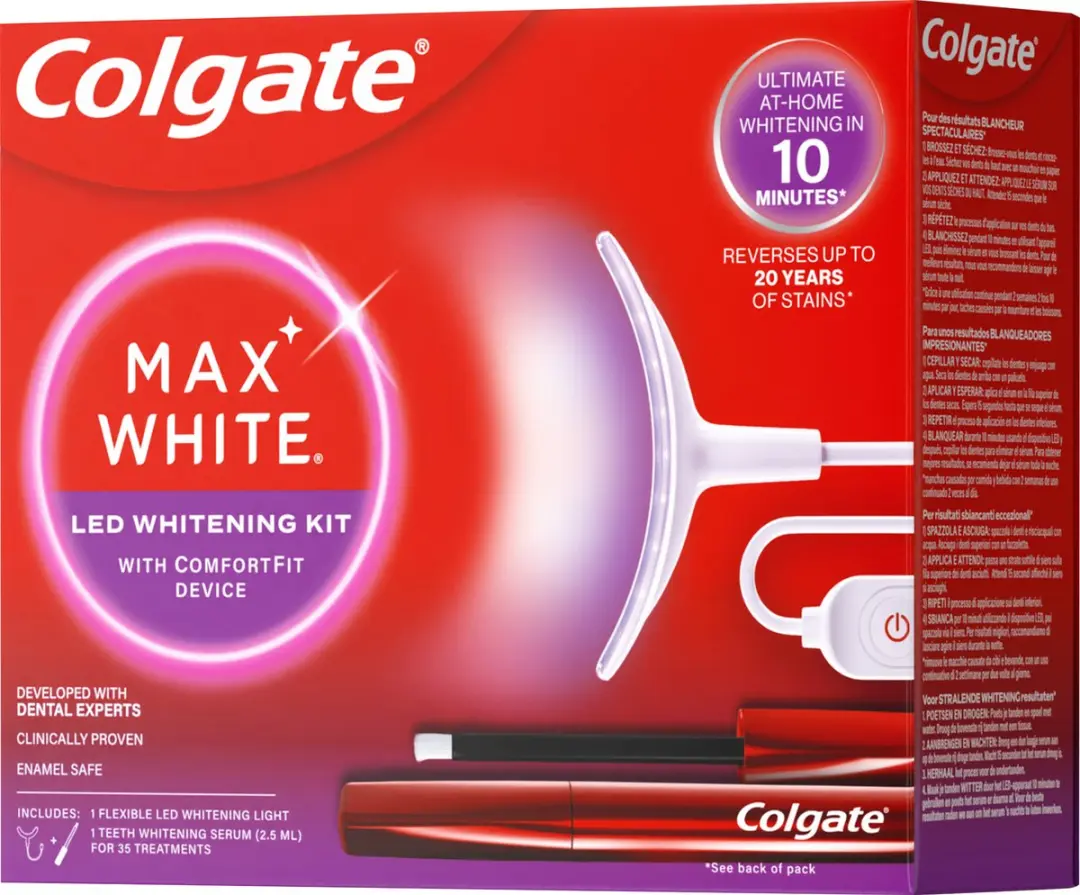 Colgate Max White Led Whitening Kit 2 Stuks