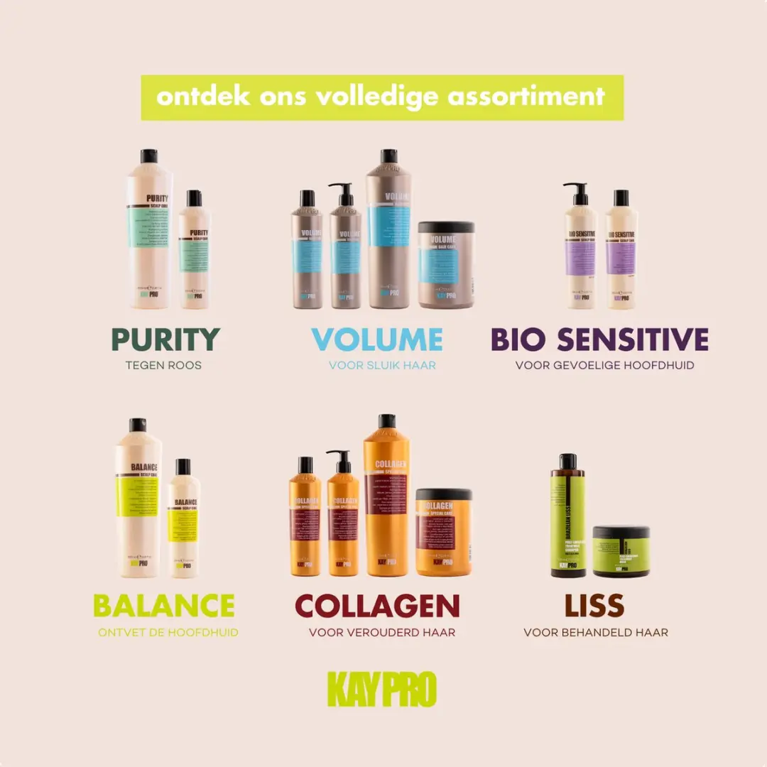 KayPro Vettig Haar Shampoo 350ml - Balance
