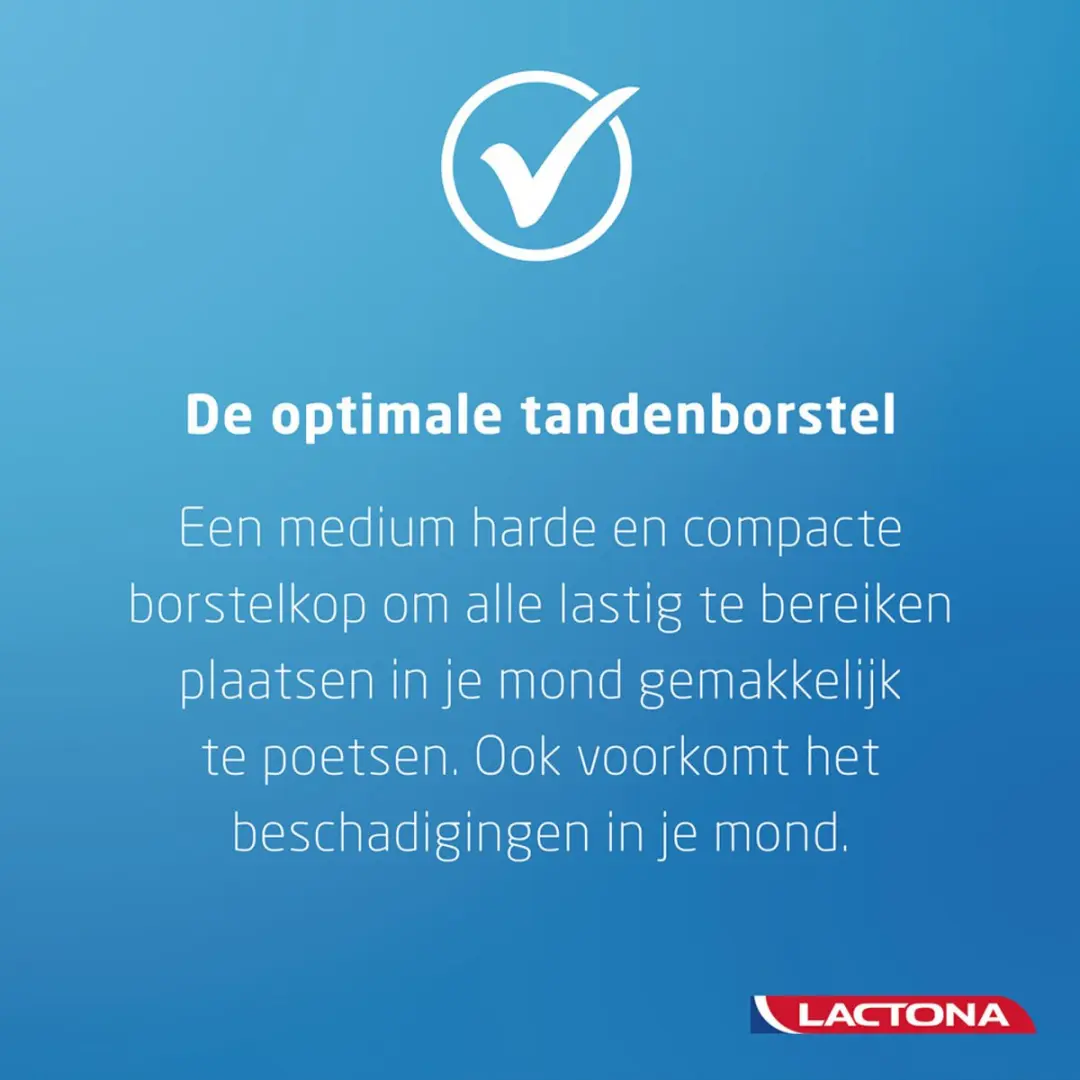Lactona iQ+ Soft Tandenborstel Extra Zacht - Blauw