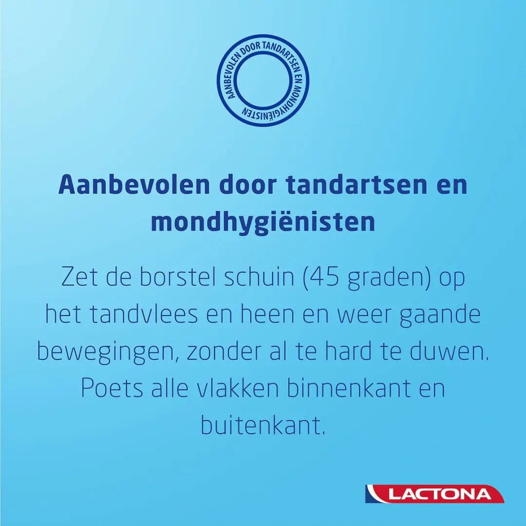 Lactona iQ+ Soft Tandenborstel Extra Zacht - Blauw