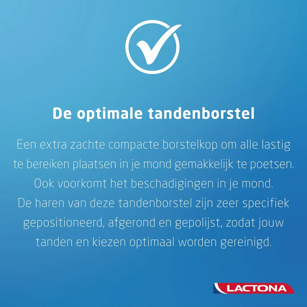 Lactona iQ+ Soft Tandenborstel Extra Zacht