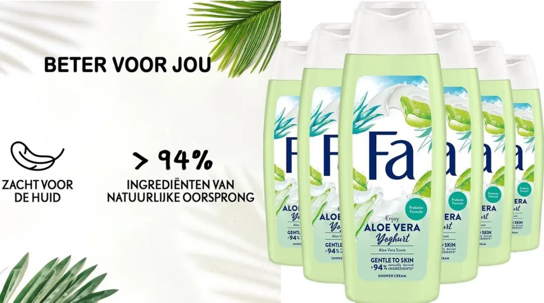Fa Douchecrème Yoghurt & Aloe Vera - 12x250ml