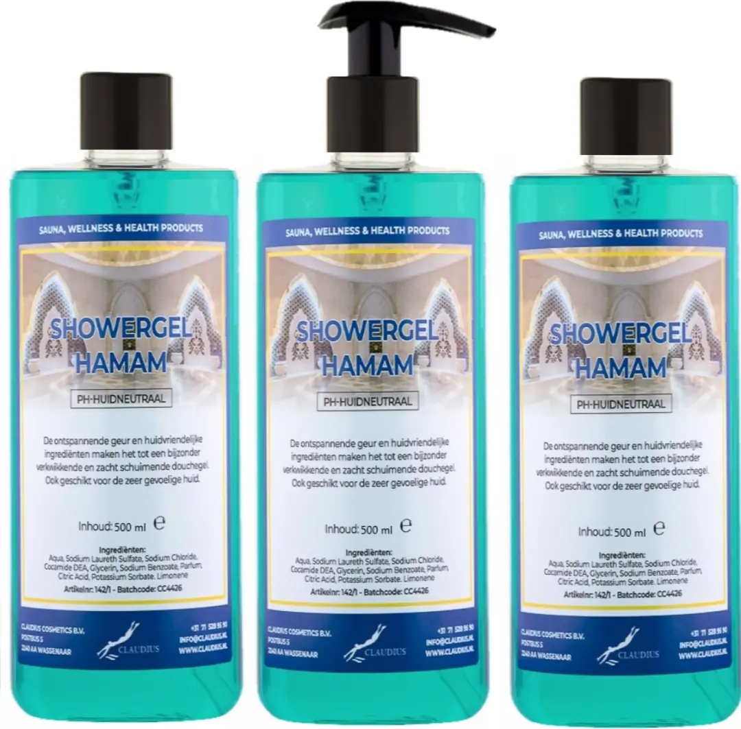 Splashbox Cosmetics Hamam Douchegel 500ml