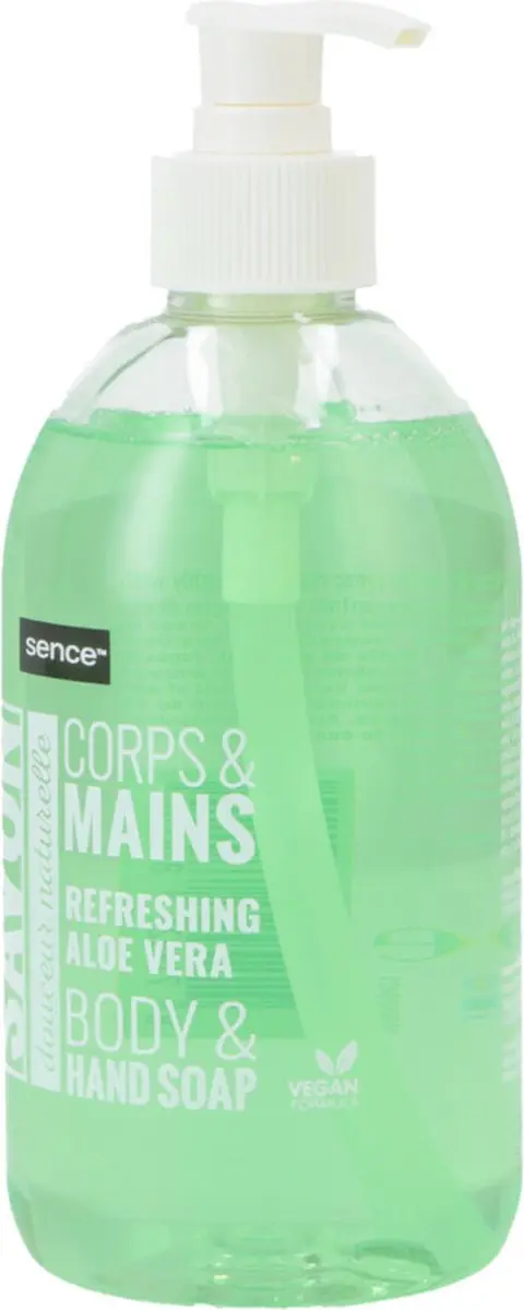 Sence Savon Handzeep Aloë Vera 500ml - 12 Stuks