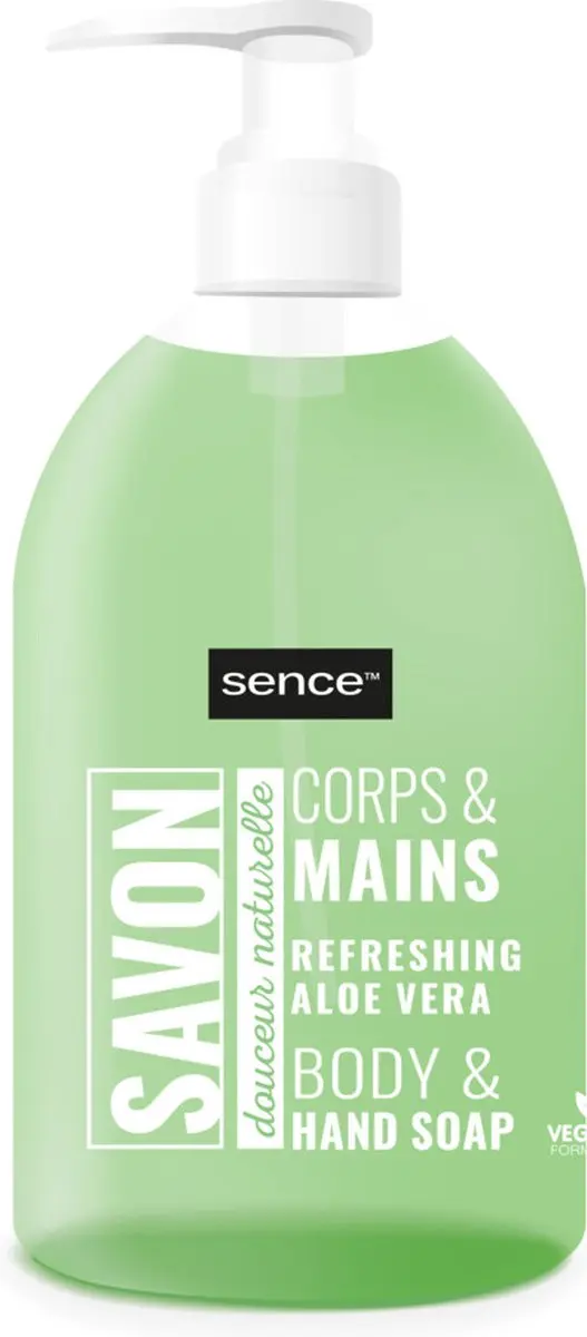 Sence Savon Handzeep Aloë Vera 500ml - 12 Stuks