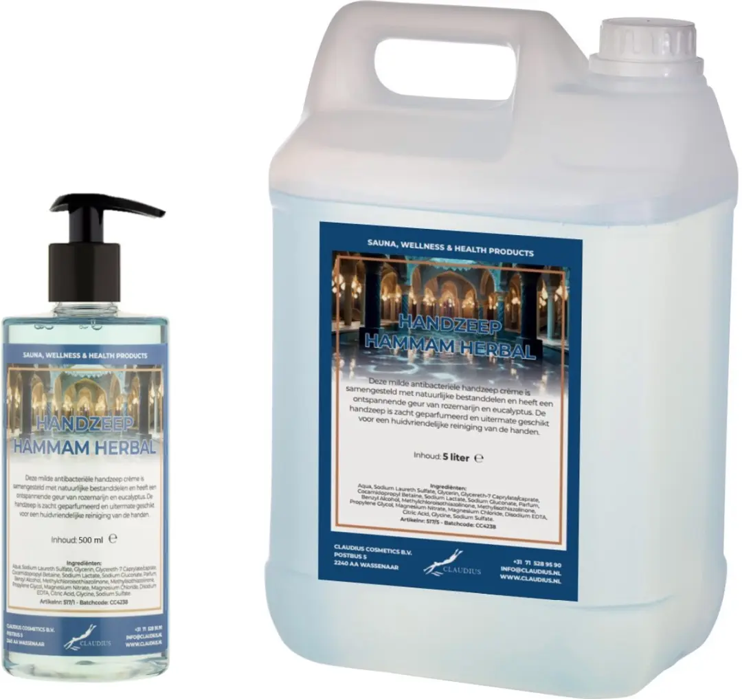 Splashbox Cosmetics Hammam Herbal Handzeep 500ml