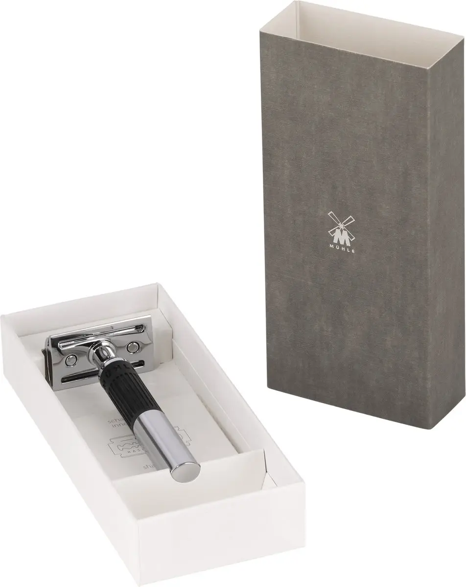 Mühle NEO Safety Razor - Gesloten Kam - Zwart