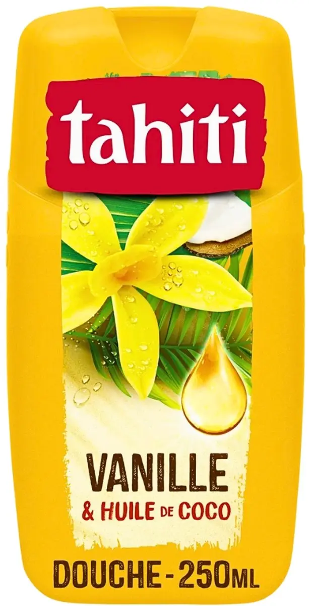 Tahiti Douchegel Vanille & Kokosolie 250ml