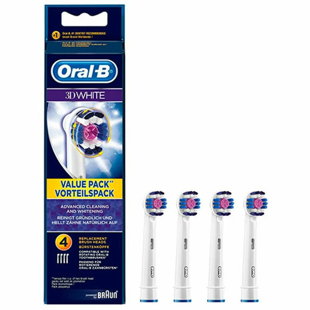 Oral-B 3DWhite EB184 Opzetborstels
