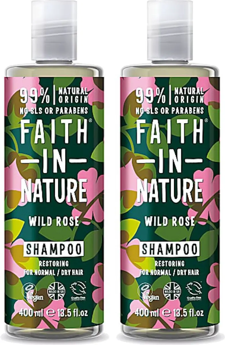 Faith In Nature Wild Rose Shampoo 400ml