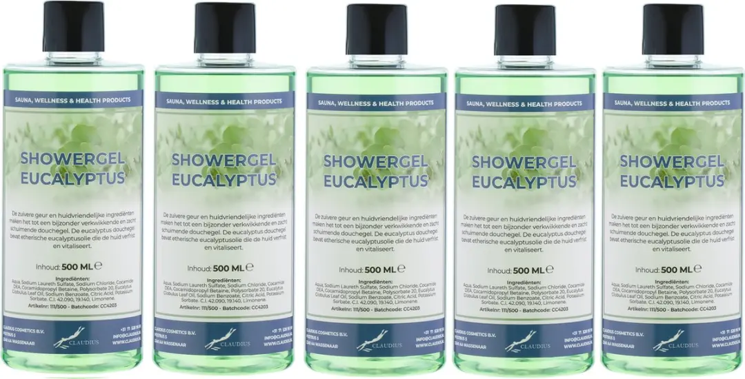 Splashbox Cosmetics Douchegel Eucalyptus 500ml