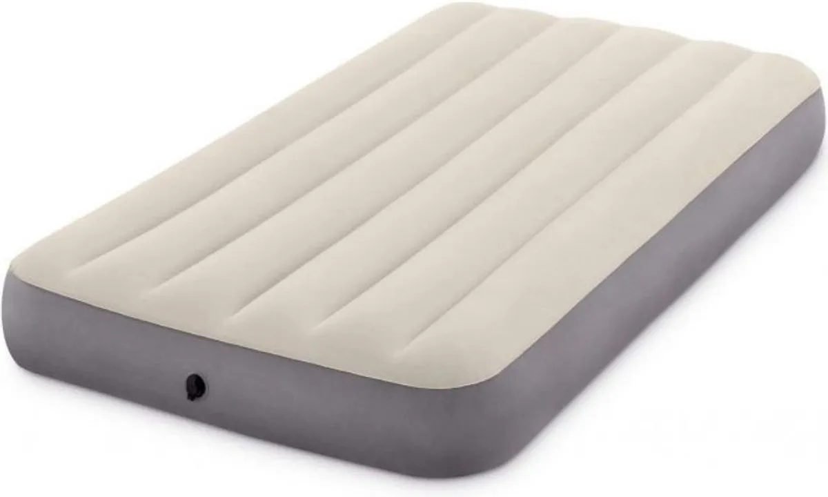 Intex Deluxe GKD Luchtbed 1 Persoons - 191x99x25cm - Beige - afbeelding 6 van 6