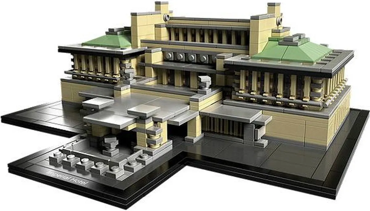 LEGO Architecture Imperial Hotel 21017 - 1188 Stukken - Multicolor