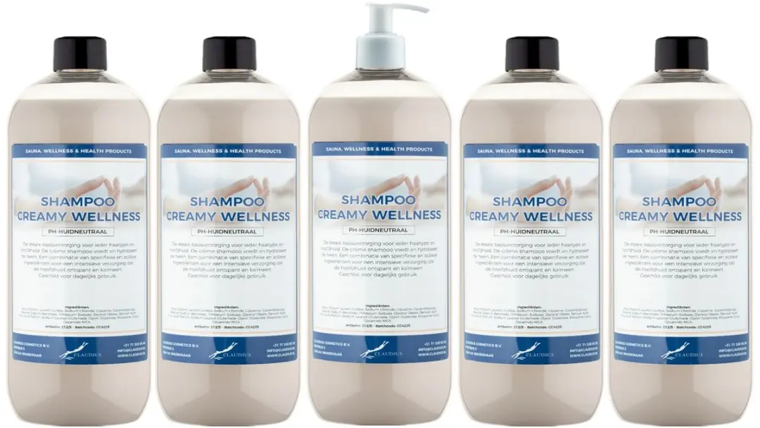 Splashbox Cosmetics Shampoo Creamy Wellness 1L