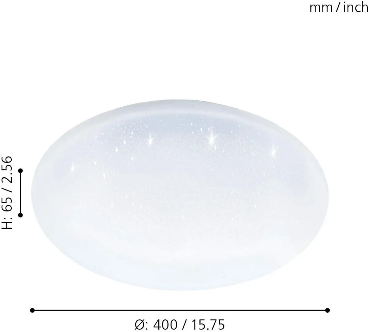 Eglo Totari-C Plafonnière 40cm - Wit