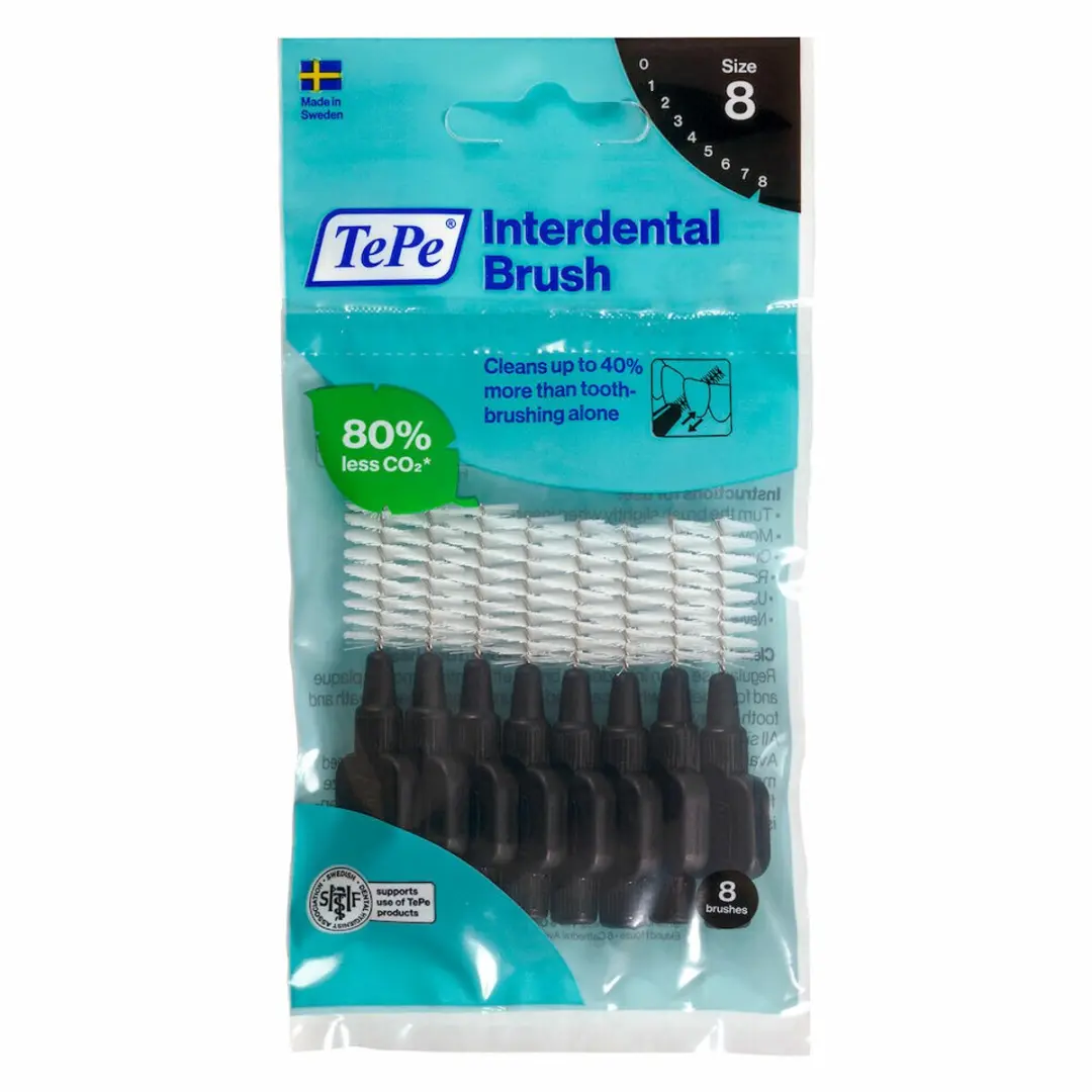 TePe Ragers Zwart 1,5mm - 20 Stuks