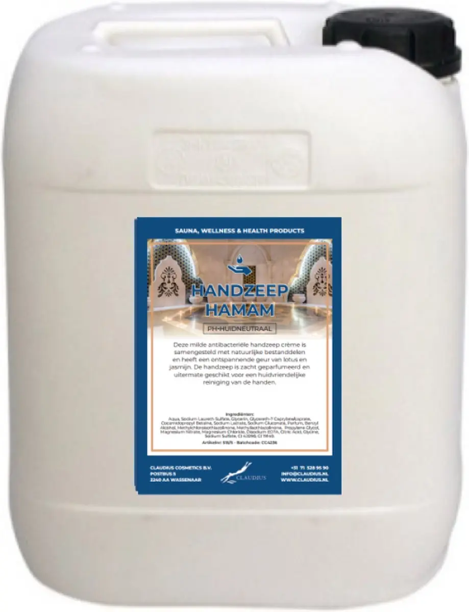 Splashbox Cosmetics Hamam Handzeep 10L