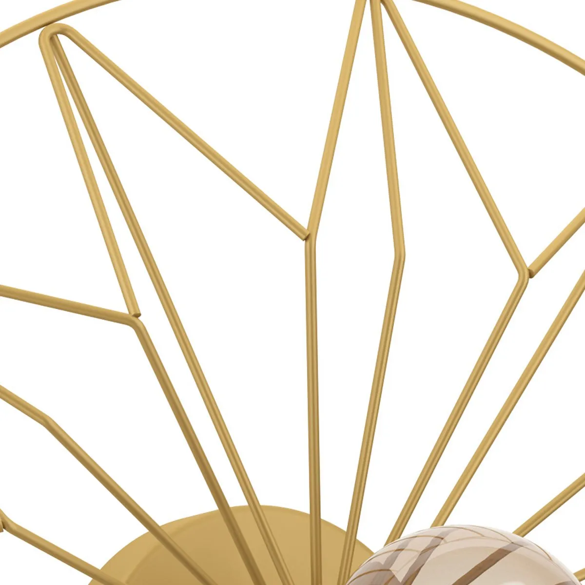 Eglo Castanuelo Wandlamp/Plafondlamp Ø42,5cm - Goud