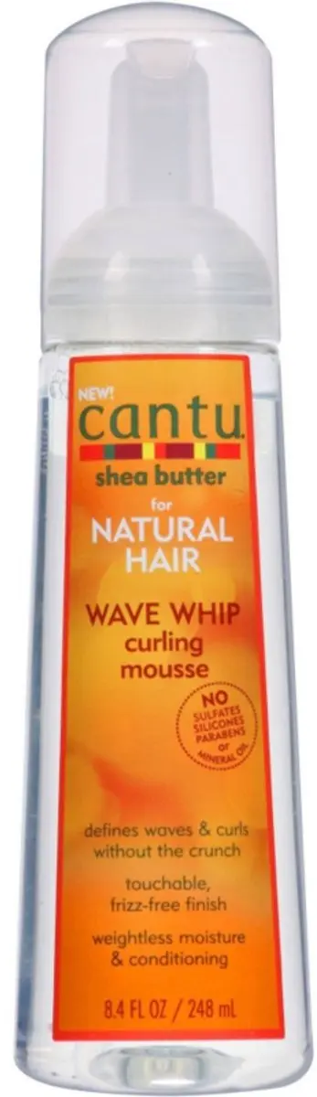 Cantu Wave Whip Curling Mousse 248ml