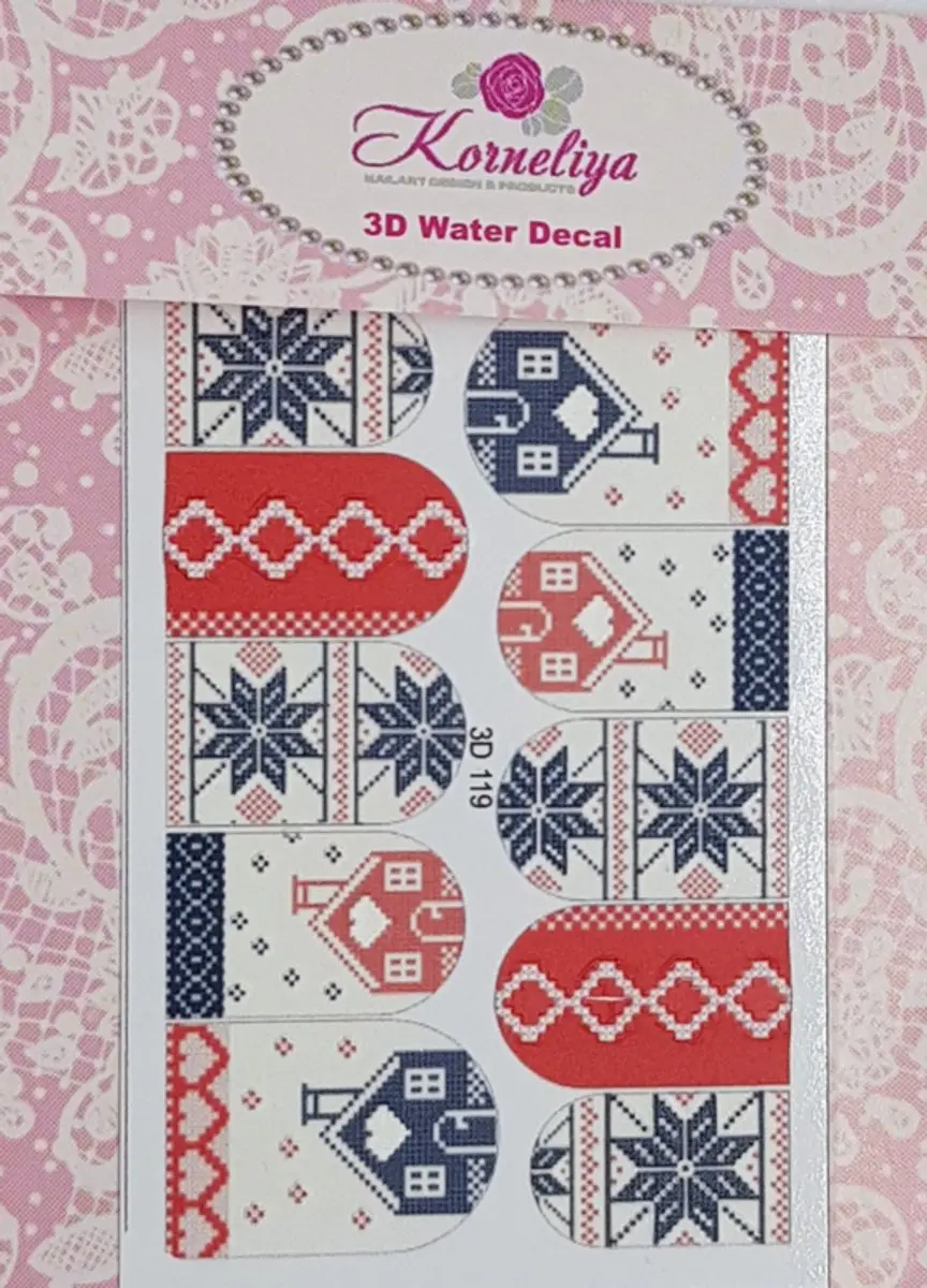 Korneliya 3D Waterdecal 119
