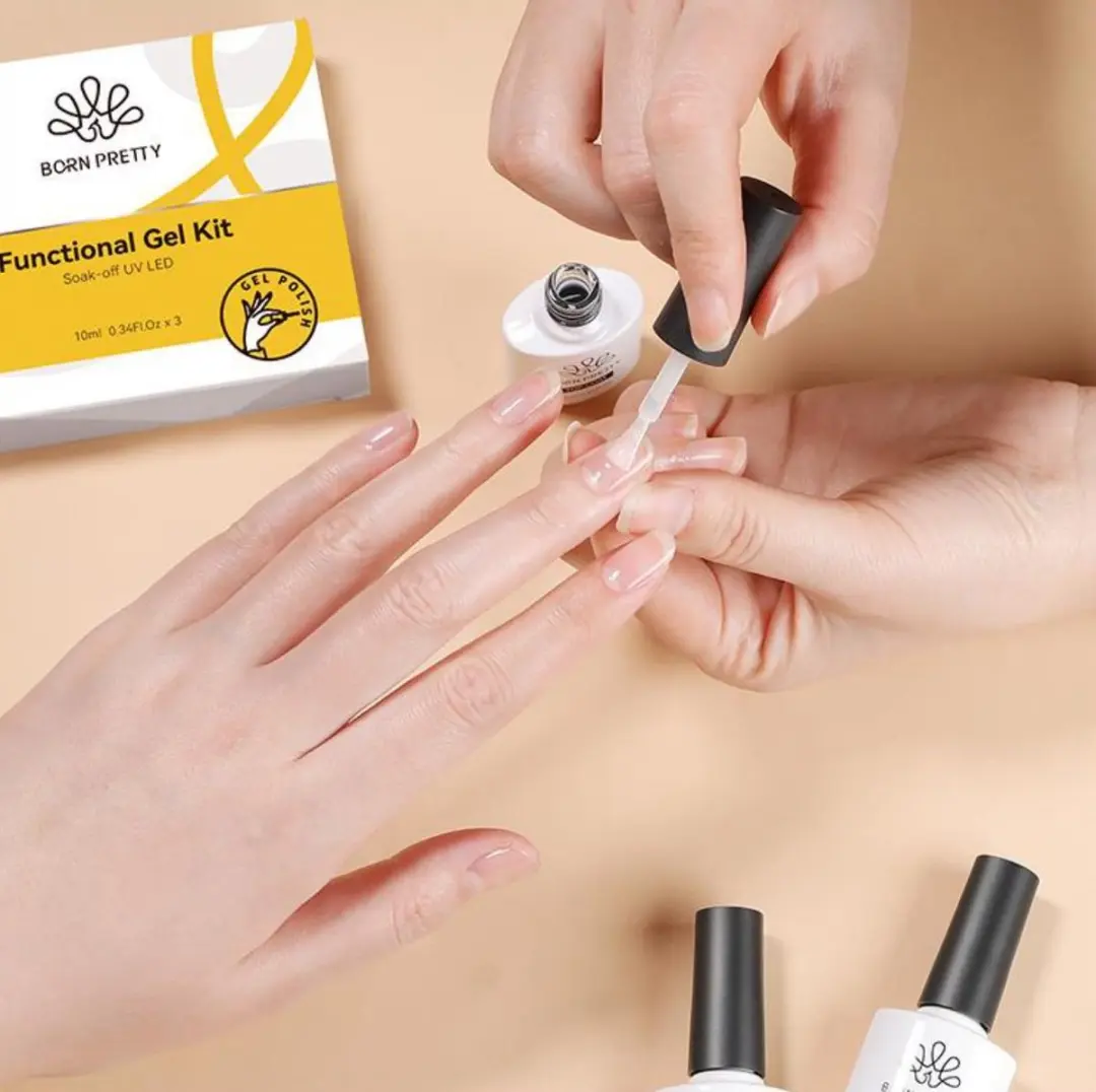 Born Pretty Gellak Starterspakket 3x10ml - Primer/Base/Topcoat
