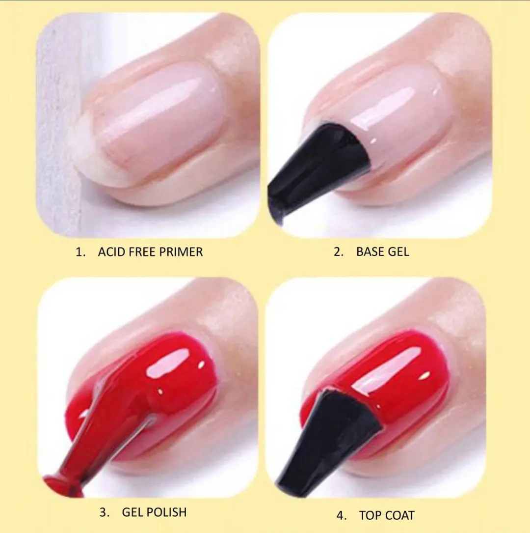 Born Pretty Gellak Starterspakket 3x10ml - Primer/Base/Topcoat