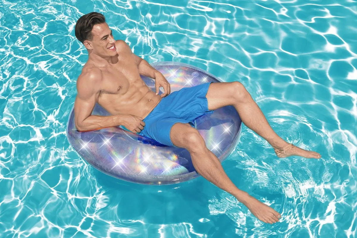 Bestway Schillernder Zwemband 94cm - Zilver