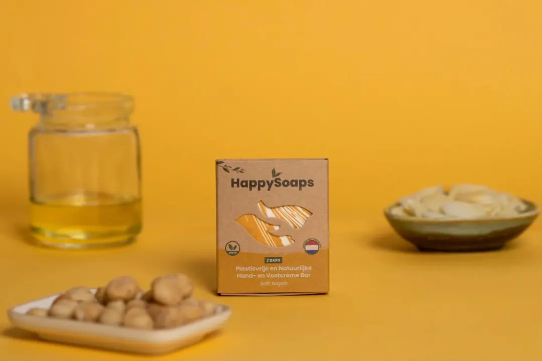 HappySoaps Hand- en voetencreme Geschenkset - 200ml - 3 Stuks
