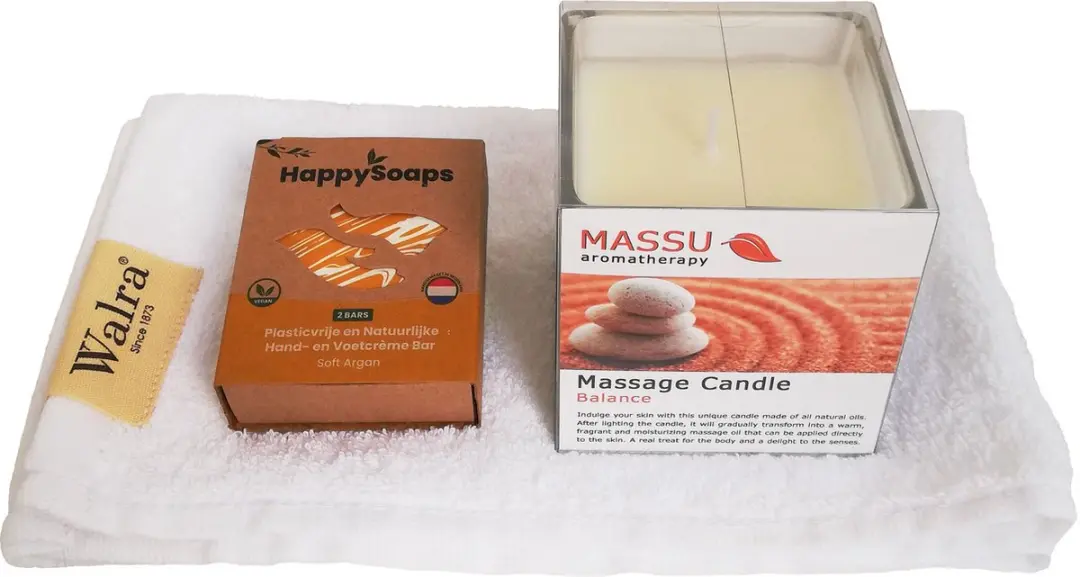 HappySoaps Hand- en voetencreme Geschenkset